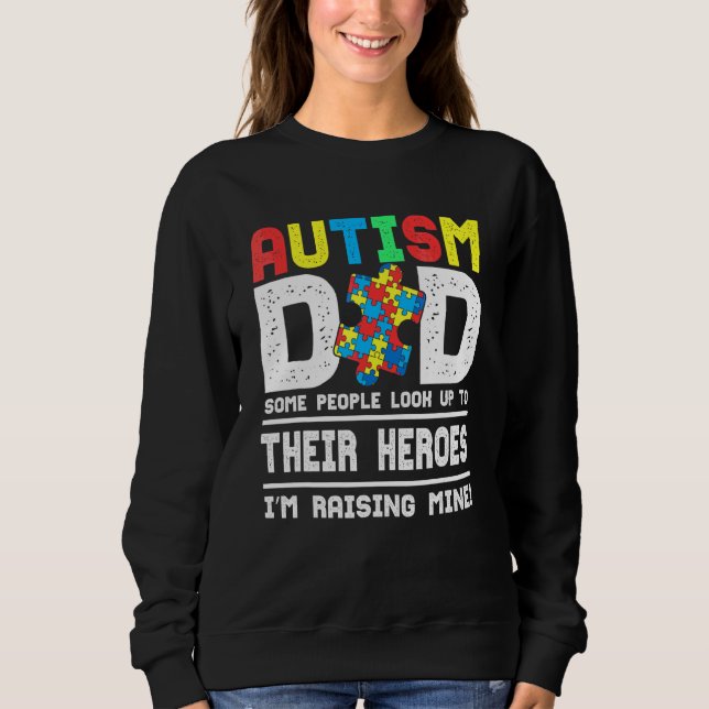 Autism Pappa... några människor vaknar upp till si T Shirt (Framsida)