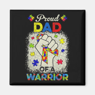 Autism Pappa of Autism Awareness Warrior Support A Magnet