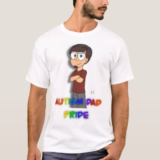 Autism Pappa Stolthet T-shirt