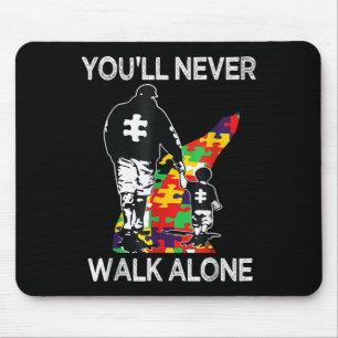 Autism Pappa Support Ensam Puzzle Youll Walk Musmatta