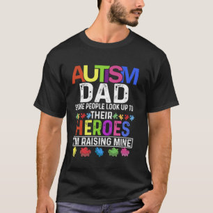 Autism Pappa Tröja Vissa Personer Ser Upp Till Sin