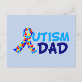 Autism Pappa Vykort