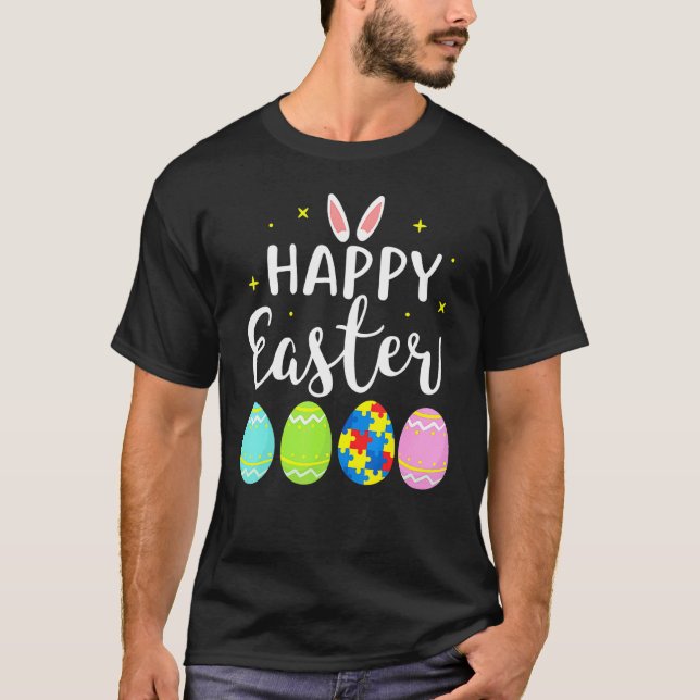 autism påskägg t shirt (Framsida)