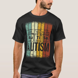 Autism Periodiska Systemet Element Stavning T Shirt