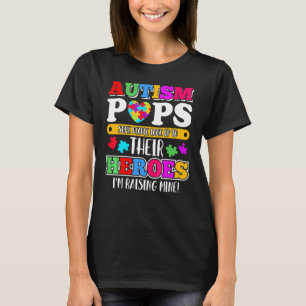 Autism Pops Människor Slår Upp Deras Hjältar Autis T Shirt