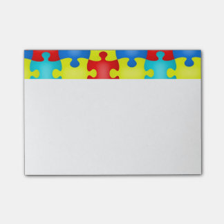Autism postar det noterar klibbigt noterar post-it block