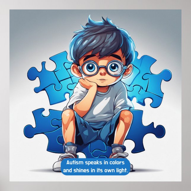 Autism- Poster (Framsidan)