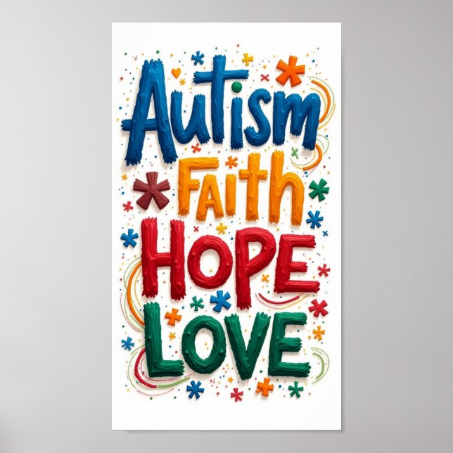 Autism Poster (Framsidan)