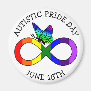 Autism Pride Dag 18 juni Magnet