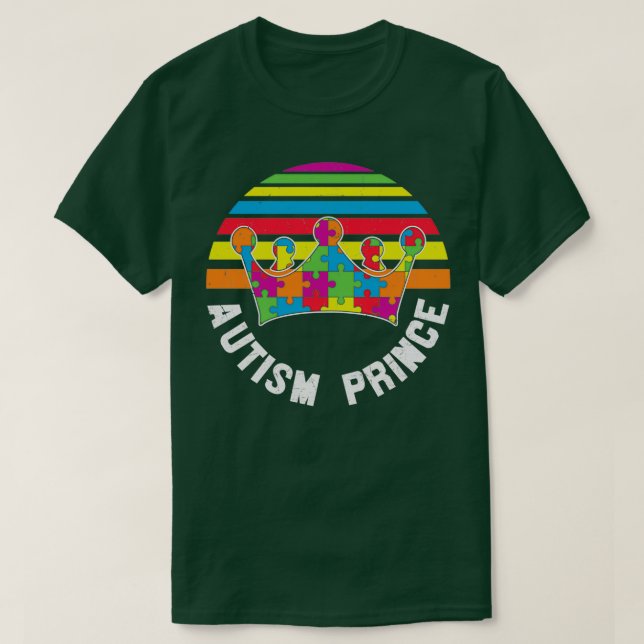 Autism Prince T Shirt (Design framsida)