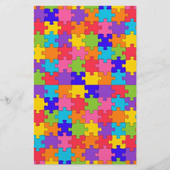 autism pussel (Framsida)