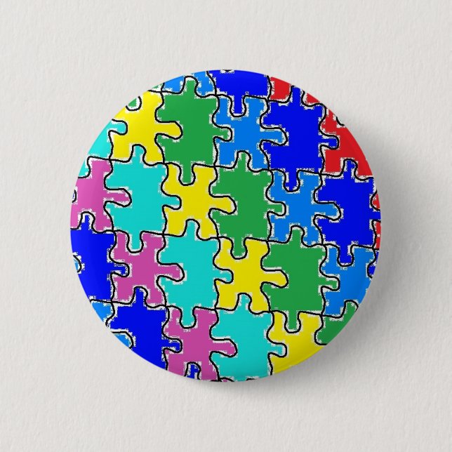 autism pusselbitar 40 knapp (Framsida)