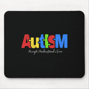 Autism Puzzle Accepterar Kärlek Autism Awaren Musmatta