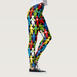 Autism Puzzle Biet People Awareness Support Cute Leggings