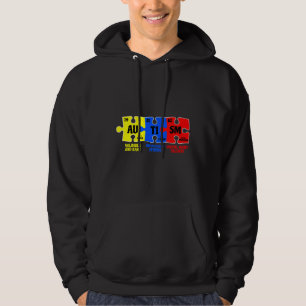 Autism Puzzle Chemical Inslag Autism Awareness Hoodie