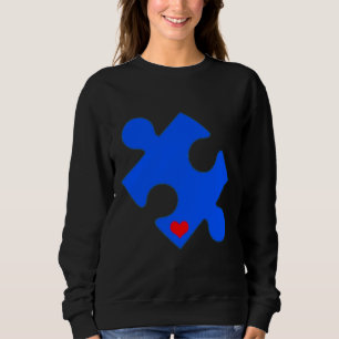 Autism Puzzle Heart T Shirt