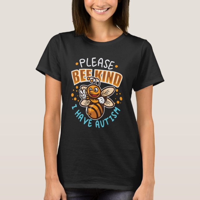 Autism Puzzle Kindness Autism Fighter T Shirt (Framsida)