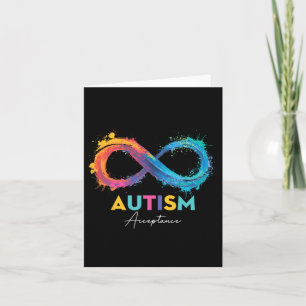 Autism Red i stället Ofinity Symbol Autistic Accep Kort