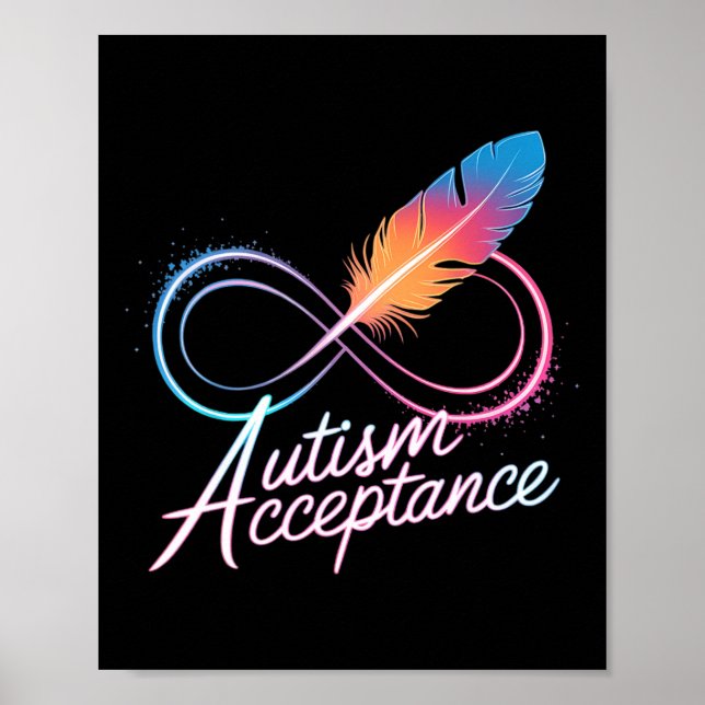 Autism Red i stället Poster (Framsidan)