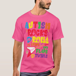 Autism - Rock and roll och spins- och fläktverk T Shirt