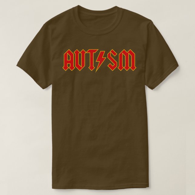Autism Rockstar T Shirt (Design framsida)