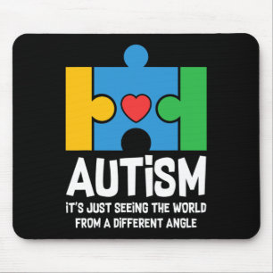 Autism Ser Bara Världen Från En Annan Synvinkel Au Musmatta
