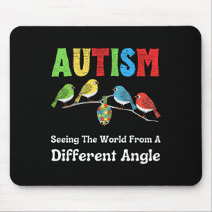 Autism Ser På Världen Från En Annan Synvinkel Klip Musmatta