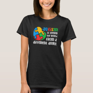 Autism ser världen från en annan Vinkel T Shirt