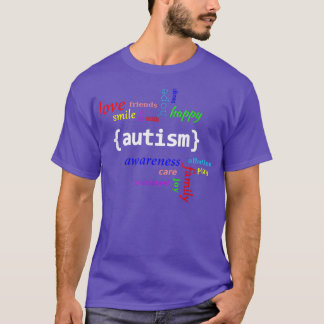 Autism Shirt - Autism Awareness Shirt för manar, W T Shirt