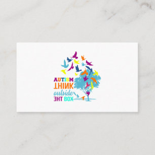 Autism Shirts - Autism Awareness Ribbon T-shirts Visitkort