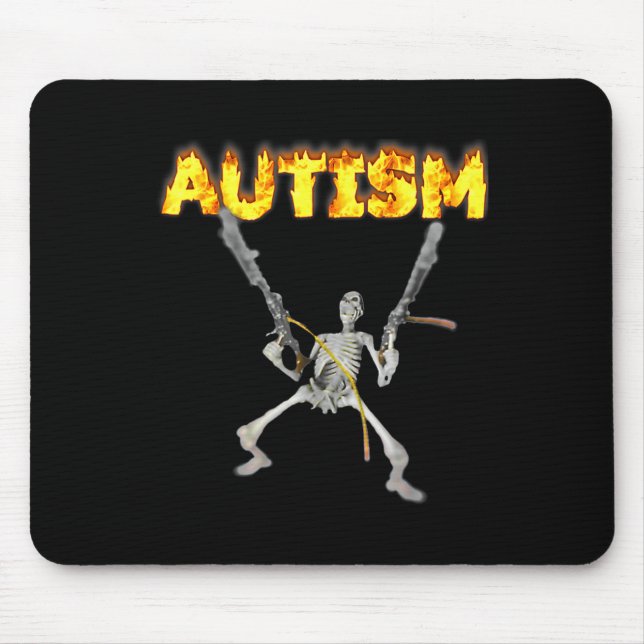Autism Skeleton Funny Odely Specific Dank Memb 2 Musmatta (Framsidan)