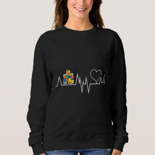 Autism slår Kärlek puzzle Biet för autism T Shirt