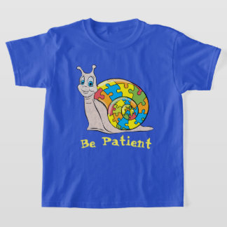 Autism Snigel - redigerbar bildtext T Shirt