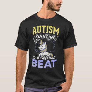 Autism som dansar efter en annan besättning - att  t shirt