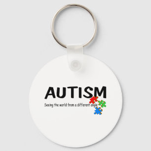 Autism som ser världen från en annan Vinkel (PI) Nyckelring
