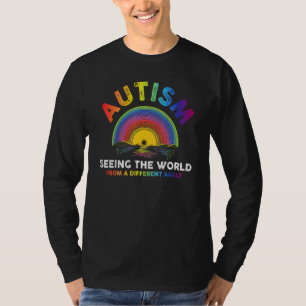 Autism som ser världen från en annan Vinkel T Shirt