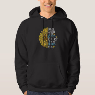 Autism Speciell Education Teacher SunblommTee Wom Hoodie