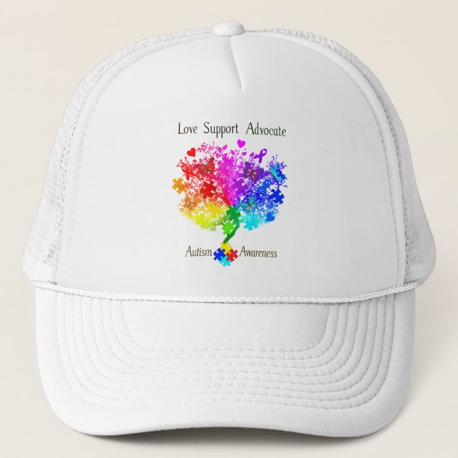 Autism Spectrum Träd Keps (Framsida)