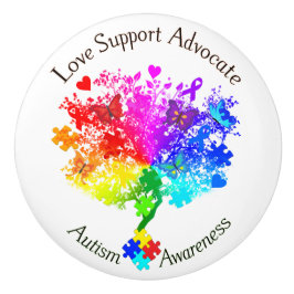 Autism Spectrum Träd Knopp