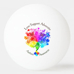 Autism Spectrum Träd Pingisboll
