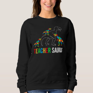 Autism Sped Teacher Dinosaur Teachersaurus Rex T Shirt