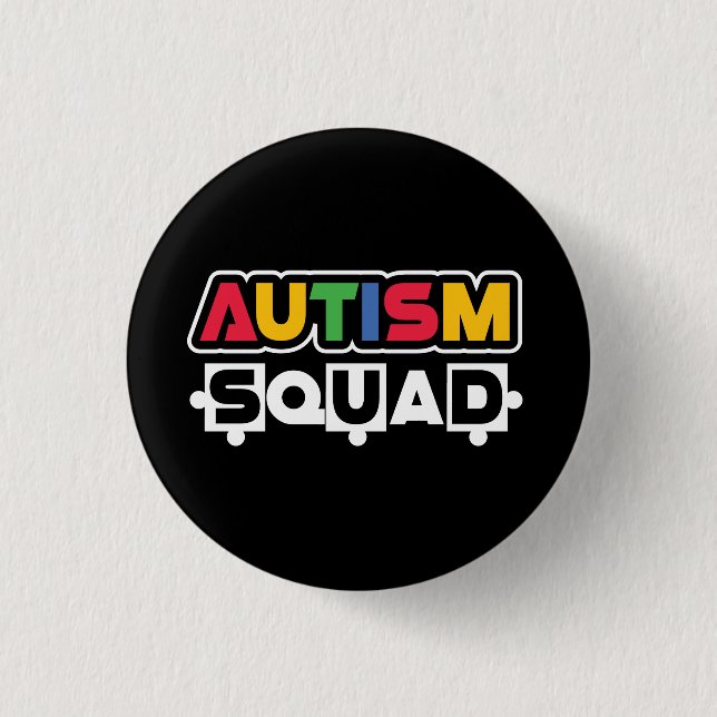 Autism Squad Knapp (Framsida)
