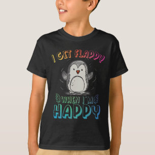 Autism Stimming Penguin jag får flappa när jag är T Shirt