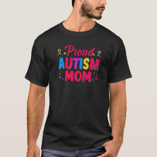 Autism Stolt Mamma Barn Autism Syster Pojkar T Shirt