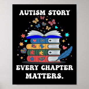 Autism Story Varje kapitel S stöder Speciell utbil Poster