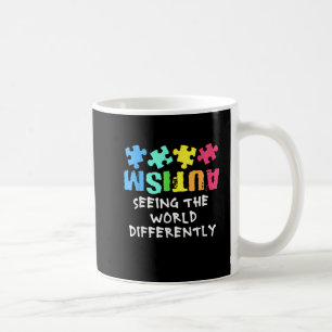 Autism Support att se världen på olika sätt Kaffemugg
