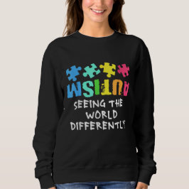 Autism Support att se världen på olika sätt T Shirt