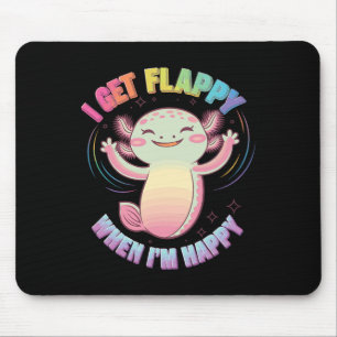 Autism Support Stimming Axolotl jag får när jag bl Musmatta