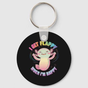 Autism Support Stimming Axolotl jag får när jag bl Nyckelring