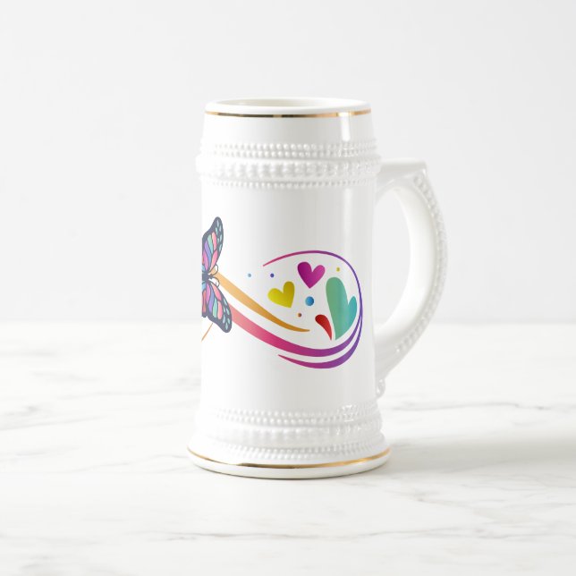 Autism Symbol Gift Mugg (Framsida höger)